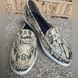 Cole Haan Snake Print Loafers